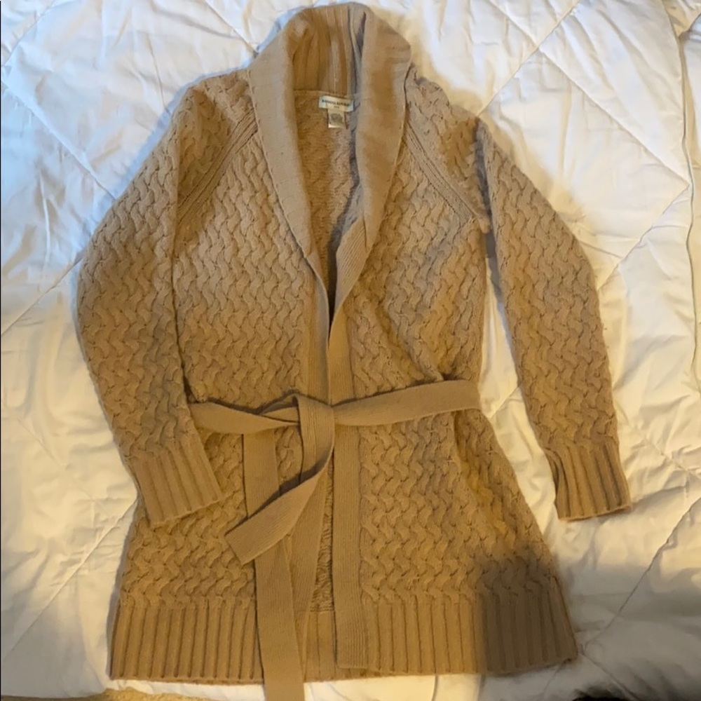 Women’s banana republic belted long cardigan